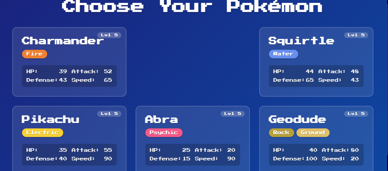 Pokemon Simulator API